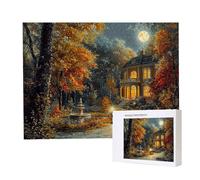 Jigsaw Puzzles for Adults 1000, Puzzle for Adults, Challenging Puzzle Educational Games, Puzzles Game for The Whole for Women, Gifts for Men, Home Decoration, Theme:（Villa Scenery) z-51