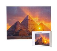Jigsaw Puzzles for Adults 1000, Puzzle for Adults, Challenging Puzzle Educational Games, Puzzles Game for The Whole for Women, Gifts for Men, Home Decoration, Theme:（Egyptian Pyramids) z-5