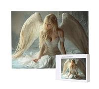 Jigsaw Puzzles for Adults 1000, Puzzle for Adults, Challenging Puzzle Educational Games, Puzzles Game for The Whole for Women, Gifts for Men, Home Decoration, Theme:（Female Angel) z-667