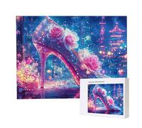 Jigsaw Puzzles for Adults 1000, Puzzle for Adults, Challenging Puzzle Educational Games, Puzzles Game for The Whole for Women, Gifts for Men, Home Decoration, Theme:（Crystal Gauntlet Shoes) z-805