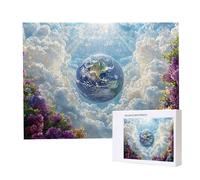 Jigsaw Puzzles for Adults 1000, Puzzle for Adults, Challenging Puzzle Educational Games, Puzzles Game for The Whole for Women, Gifts for Men, Home Decoration, Theme:（Earth) z-117