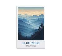Jigsaw Puzzles for Adults 1000 Puzzles Blue Ridge Mountains United States Puzzles for Adults Educational Game Challenge Toy 1000 Pieces 70x50cm