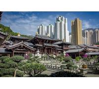 Jigsaw Puzzles for Adults 1000 Puzzles for Adults 1000 Pieces Puzzle 1000 Pieces 1000 Piece Jigsaw Puzzles China Hong Kong Pagodas (38x52cm)