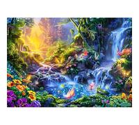 Jigsaw Puzzles for Adults 1000, Puzzles for Adults, Challenging Puzzles, Puzzle Game for The Whole for Women, Gifts for Men, Theme:Magic Pond