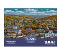 Jigsaw Puzzles for Adults 1000, Puzzles for Adults, Challenging Puzzles, Puzzle Game for The Whole for Women, Gifts for Men, Theme: Farmers' Market 52x38cm/1000pcs