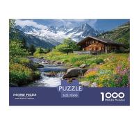 Jigsaw Puzzles for Adults 1000, Puzzles for Adults, Challenging Puzzles, Puzzle Game for The Whole for Women, Gifts for Men, Theme: Building House 70x50cm/1000pcs