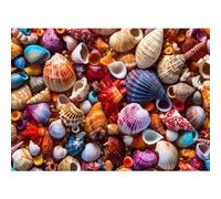 Jigsaw Puzzles for Adults 1000, Puzzles for Adults, Challenging Puzzles, Puzzle Game for The Whole for Women, Gifts for Men, Theme:Colorful Conch