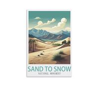 Jigsaw Puzzles for Adults 1000 Puzzles Sand to Snow National Monument Puzzles for Adults Educational Game Challenge Toy 1000 Pieces 52x38cm