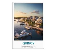 Jigsaw Puzzles for Adults 1000，Quincy Massachusetts JigsawPuzzle 1000 Pieces for Adults Challenging Puzzle Games 38x52cm