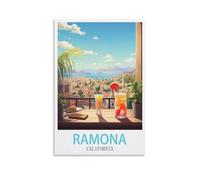 Jigsaw Puzzles for Adults 1000 Ramona California 1000 Piece Puzzle Challenging Game for The Whole for Women,Gifts for Men 26x38cm