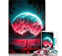 Jigsaw Puzzles for Adults 1000 RED DAWN 1000 Pieces for Teenagers,Stress Reliever Difficult Challenge Home Decoration Toys (size 38x26cm)