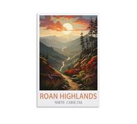 Jigsaw Puzzles for Adults 1000 Roan Highlands North Carolina 1000 Piece Jigsaw Puzzle For Adults - Challenging Puzzle Perfect for Game Nights 50x70cm