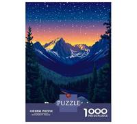 Jigsaw Puzzles for Adults 1000 Rocky Mountain National Park Puzzle for Adults Relaxing Games But Fun And Humorous Challenging To Complete 38x26cm/1000pcs