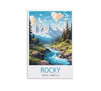 Jigsaw Puzzles for Adults 1000 Rocky North America 1000 Piece Jigsaw Puzzle For Adults - Challenging Puzzle Perfect for Game Nights 26x38cm