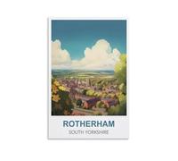 Jigsaw Puzzles for Adults 1000，Rotherham South Yorkshire PostersPuzzles for adults, stimulating puzzles, puzzle game for the whole family for women 38x26CM