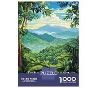 Jigsaw Puzzles for Adults 1000 Sabah Rainforest Borneo Adult Jigsaw Puzzle Hands-on Game Precision Cutting Gifts for Friends And Family 52x38cm/1000pcs