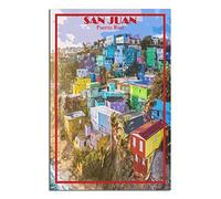 Jigsaw Puzzles for Adults 1000，San Juan Puerto Rico Puzzles for Adults, Challenging Puzzles, Puzzle Game for The Whole for Women,Gifts for Men, 70x50cm