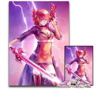 Jigsaw Puzzles for Adults 1000 Sara The Legend of Heroes Impossible Jigsaw Puzzles for Adults DIY Home Decor Gift Brain Teaser Game 1000 PCS(38x26cm)