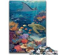Jigsaw Puzzles for Adults 1000 Sea World Adult Jigsaw,for Educational Game Challenge Toy Birthday Present, Gifts, Wall Art (38x26cm)