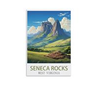 Jigsaw Puzzles for Adults 1000 Seneca Rocks West Virginia 1000 Piece Puzzle Challenging Game for The Whole for Women,Gifts for Men 26x38cm