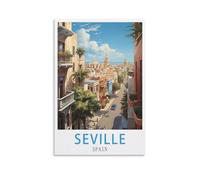 Jigsaw Puzzles for Adults 1000 Seville Spain 1000 Piece Jigsaw Puzzle For Adults - Challenging Puzzle Perfect for Game Nights 26x38cm