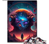Jigsaw Puzzles for Adults 1000 Singularity 1000-Piece Jigsaw Puzzle Brain Teaser Game for Teenagers, for Family Game Night (Size 26x38cm)