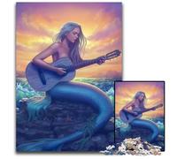 Jigsaw Puzzles for Adults 1000 Sirens Song Impossible Jigsaw Puzzles for Adults DIY Home Decor Gift Brain Teaser Game 1000 PCS(75x50cm)