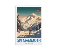 Jigsaw Puzzles for Adults 1000，Ski Mammoth California Puzzles for Adults, Challenging Puzzles, Puzzle Game for The Whole for Women,Gifts for Men, 38x26cm