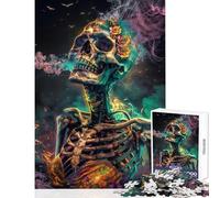 Jigsaw Puzzles for Adults 1000 Smoking Habit Is Bad Educational Toy Art Work Gift Educational Game Artists' Collection, Fine Arts Size 38x52cm