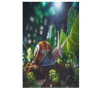 Jigsaw Puzzles for Adults 1000, Snails Jigsaw Puzzle, Educational Toy Good Puzzle Gift for Adults Kids, Home Decor （78×53cm）