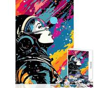 Jigsaw Puzzles for Adults 1000 Space Collage Pop Art Educational Toy Art Work Gift Educational Game Artists' Collection, Fine Arts Size 38x52cm