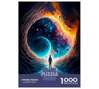 Jigsaw Puzzles for Adults 1000 Space Portal Level 7 Jigsaws for Adults Family Games Staycation Kill Time Gifts for Friends And Family 70x50cm/1000pcs