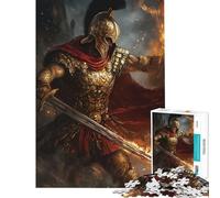 Jigsaw Puzzles for Adults 1000 Sparta Warrior Jigsaw 1000 Pieces Home Decoration Toys Wall Decoration Gifts for Friends And Family (75x50cm)