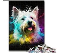 Jigsaw Puzzles for Adults 1000 Spirit Dog Challenging Puzzles size 50x75cm Perfect for Birthday, Christmas
