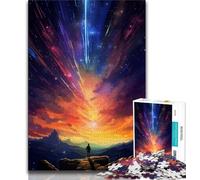 Jigsaw Puzzles for Adults 1000 Star Space Colourful Teenager Puzzles,Challenging Game for Is Ideal As A Gift for The Whole Family 75x50cm