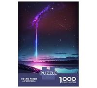 Jigsaw Puzzles for Adults 1000 Starlit Galaxy Night Sky Adult Jigsaw Puzzle Toy Wall Decor Difficult Challenge Educational Challenge 70x50cm/1000pcs