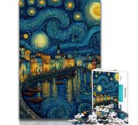 Jigsaw Puzzles for Adults 1000 starry sky Night Sky Teenager Jigsaw,Challenging Game Toys Wall Decoration Unique Birthday And Xmas Gifts 38x26cm
