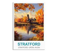 Jigsaw Puzzles for Adults 1000，Stratford Stratford-upon-avon Puzzles for Adults, Challenging Puzzles, Puzzle Game for The Whole for Women,Gifts for Men, 70x50cm