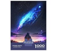 Jigsaw Puzzles for Adults 1000 Sunset Country Galaxy Road Jigsaw for Adults Relaxing Games Pattern Assembly Gifts for Friends And Family 38x26cm/1000pcs