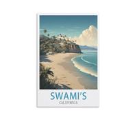 Jigsaw Puzzles for Adults 1000 Swami's California 1000 Piece Puzzle Challenging Game for The Whole for Women,Gifts for Men 26x38cm