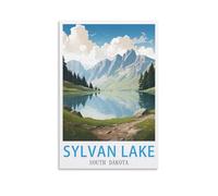 Jigsaw Puzzles for Adults 1000 Sylvan Lake South Dakotas 1000 Piece Jigsaw Puzzle For Adults - Challenging Puzzle Perfect for Game Nights 26x38cm