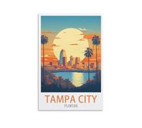 Jigsaw Puzzles for Adults 1000 Tampa City Florida Jigsaw Puzzles for Challenging Family Activity Games DIY Puzzle for Home Decor 50x70cm