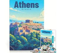 jigsaw puzzles for adults 1000 The Ancient Acropolis | For family fun Help the brain exercise Challenging Game Gifts 38x52cm