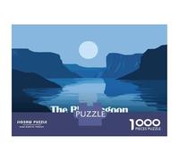 Jigsaw Puzzles for Adults 1000 The Blue Lagoon, Iceland Adult Jigsaw Puzzle Hands-on Game Precision Cutting Gifts for Friends And Family 70x50cm/1000pcs