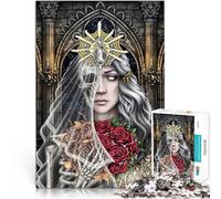 jigsaw puzzles for adults 1000 “The Bride” Made of cardboard,for age 14+ wall decoration Games Toys Gift。size:26x38cm/10.24x14.96inch