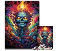 Jigsaw Puzzles for Adults 1000 The Colorful Psychedelia of The God of The Universe Puzzles for Adults for Parents Lovers Friends - Age + 1000 PCS(75x50cm)