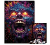 Jigsaw Puzzles for Adults 1000 The Devil of Hell Puzzles for Adults for Parents Lovers Friends - Age + 1000 PCS(38x26cm)