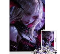 Jigsaw Puzzles for Adults 1000 The Vampire Queen Lady Toy Wall Decor Secret Santa Gifts Relaxing Games Artists' Collection, Fine Arts Size 38x52cm