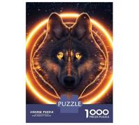 Jigsaw Puzzles for Adults 1000 The Wolf Within Poster Puzzles for Adults DIY Toys Pattern Assembly Gifts for Friends And Family 52x38cm/1000pcs