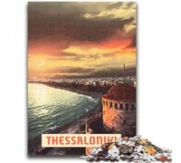 Jigsaw Puzzles for Adults 1000 Thessaloniki 1000 Pieces for Adults,Challenging Family Activity Games DIY Toy for Home Wall Decor Gifts (50x75cm)